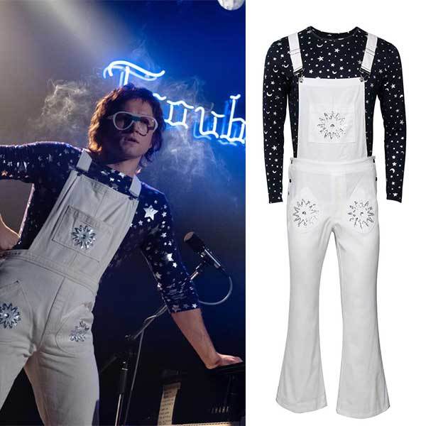 Rocketman Elton John Halloween Fancy Dodgers Cosplay Costume