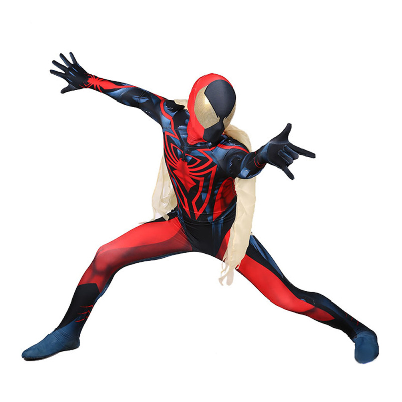 Spiderman Unlimited Peter Parker Cosplay Costume Kids Adults