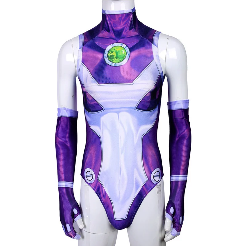 Teen Titans Starfire Koriand'r Cosplay Costume Adult Kids