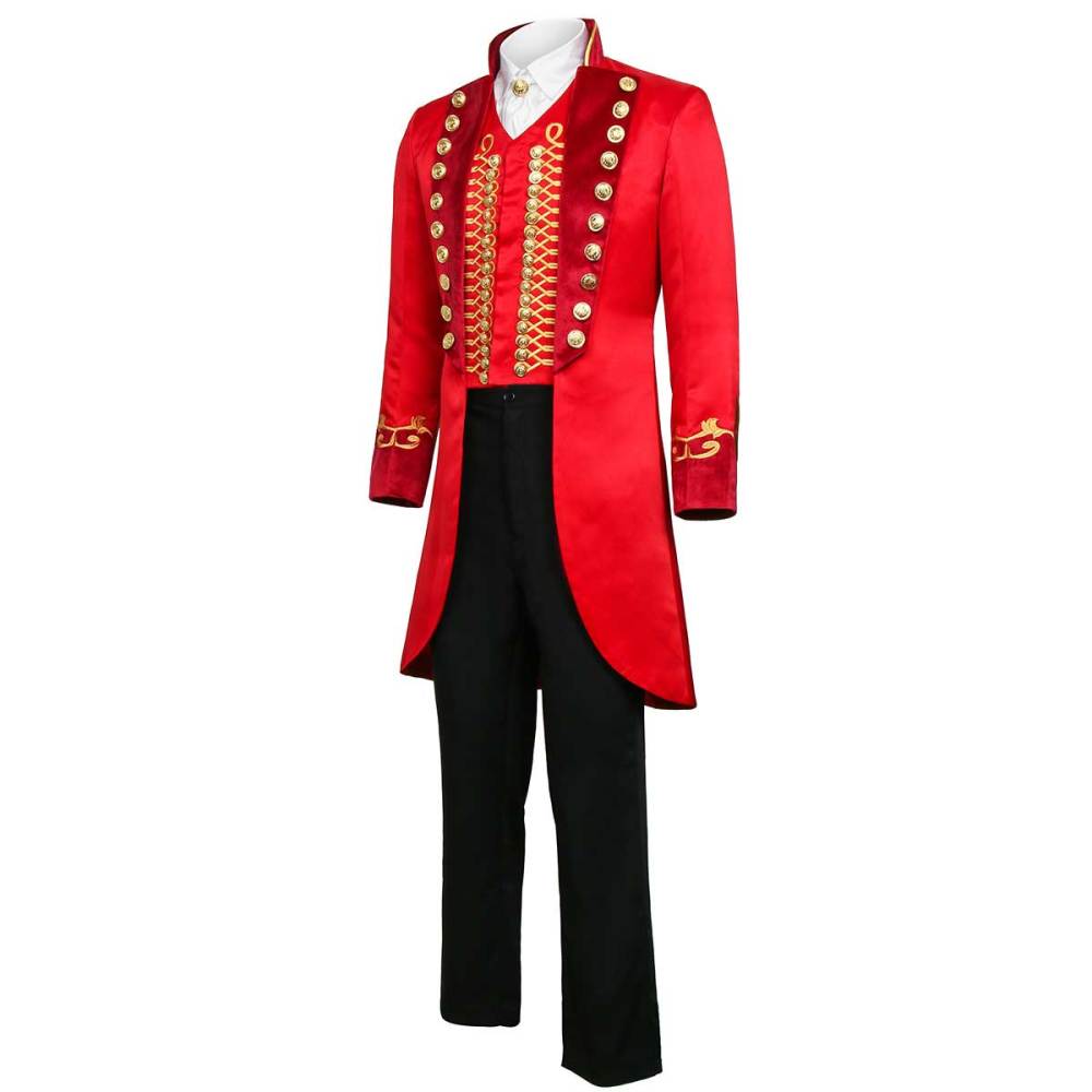 (Ready to Ship) The Greatest Showman Cosplay Costume P. T. Barnum Outfits