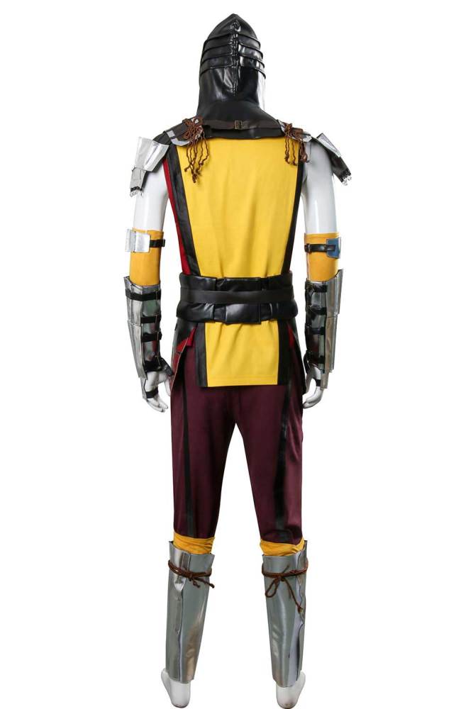 Mortal Kombat 11 Scorpion Hanzo Hasashi Cosplay Costume(No mask)