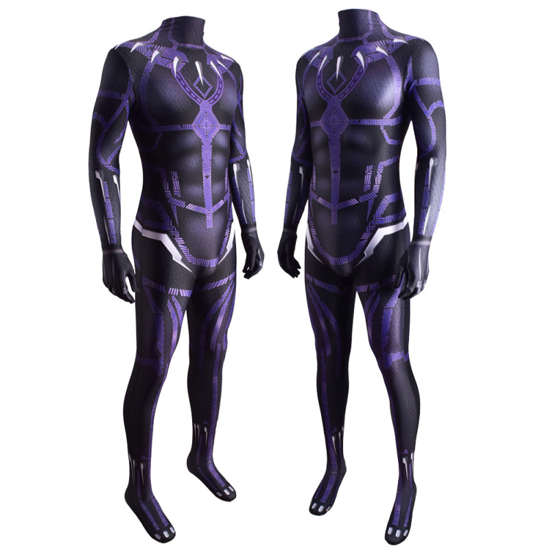 Black Panther: Wakanda Forever T'Challa Cosplay Costume Adult Kids