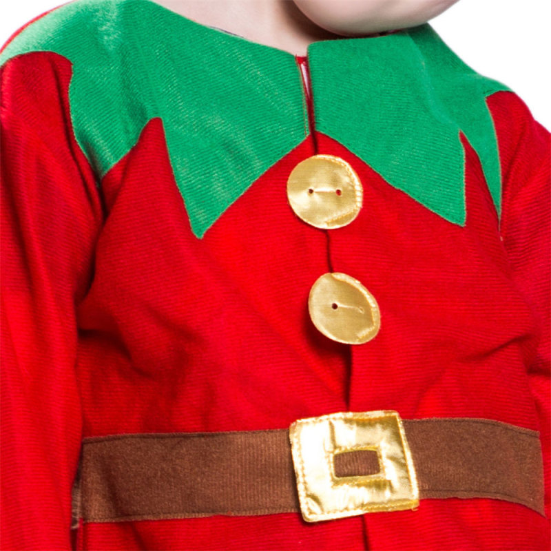 Christmas Elf Kids Party Cosplay Costume