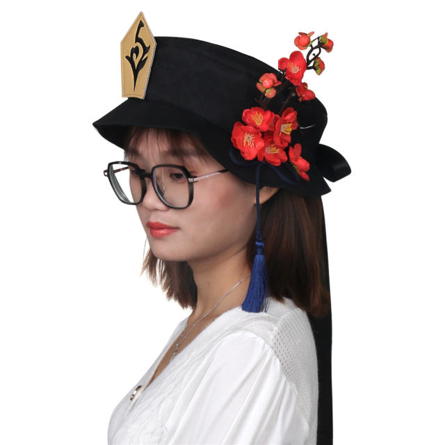Genshin Impact Hu Tao Hat Cosplay Accessory