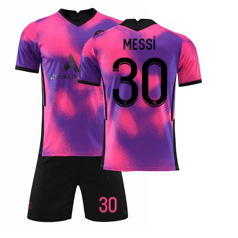 Neymar Jr. Paris Saint-Germain Jordan Brand Youth 2020/21 Fourth Replica  Jersey - Pink