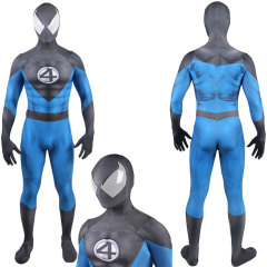 (Available after Halloween) Spiderman Fantastic 4 Cosplay Costume Adult Kids