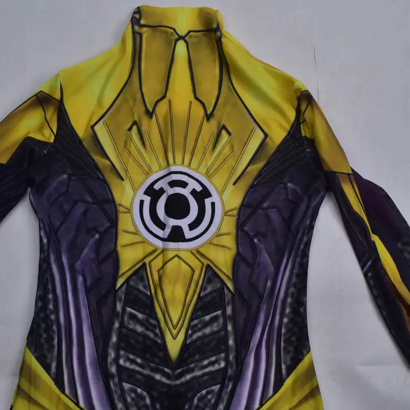 Green Lantern Thaal Sinestro Cosplay Costume Adult Kids