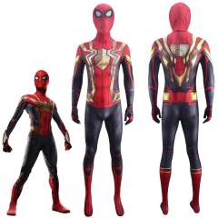 Spider-Man: No Way Home Iron Spider Cosplay Costume Adults Kids