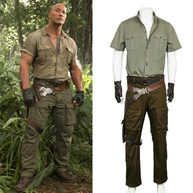 Jumanji: Welcome to the Jungle Dr. Smolder Bravestone Cosplay Costume