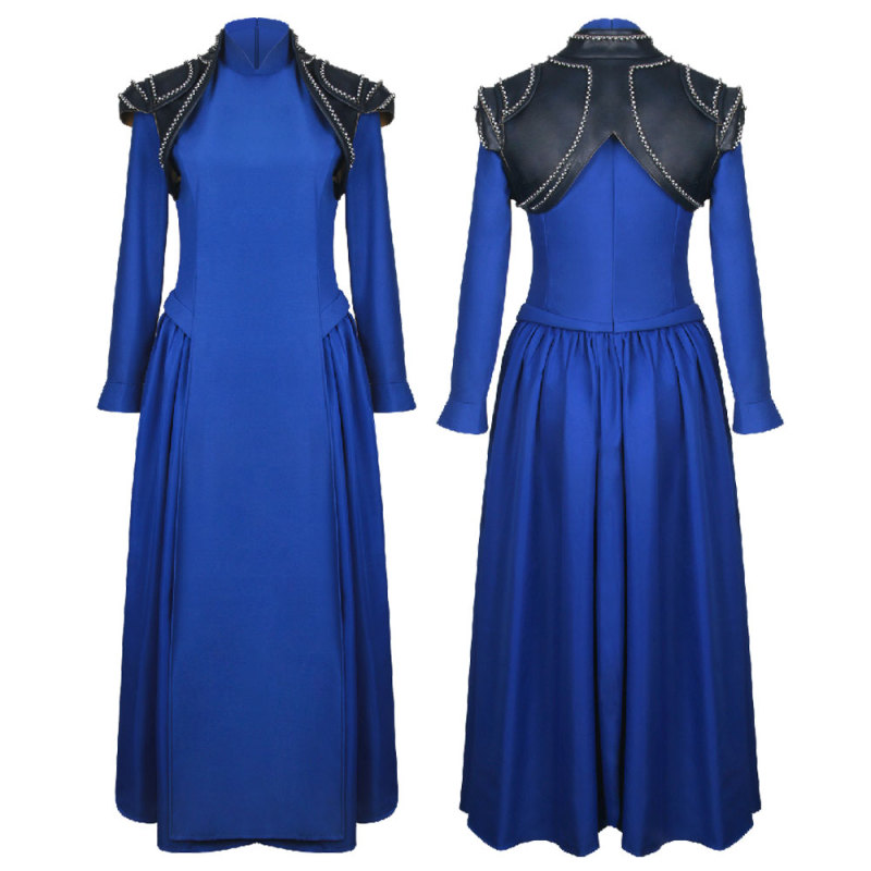 The Wheel of Time Moiraine Damodred Cosplay Dress (Ready to Ship)