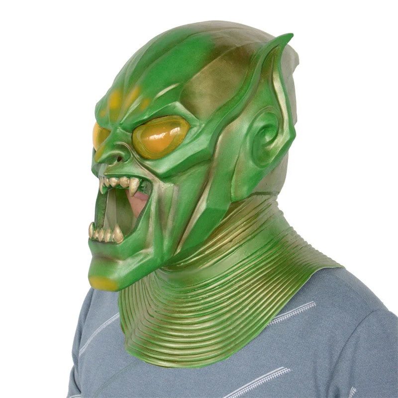 Spider-Man No Way Home Green Goblin Mask Cosplay Props