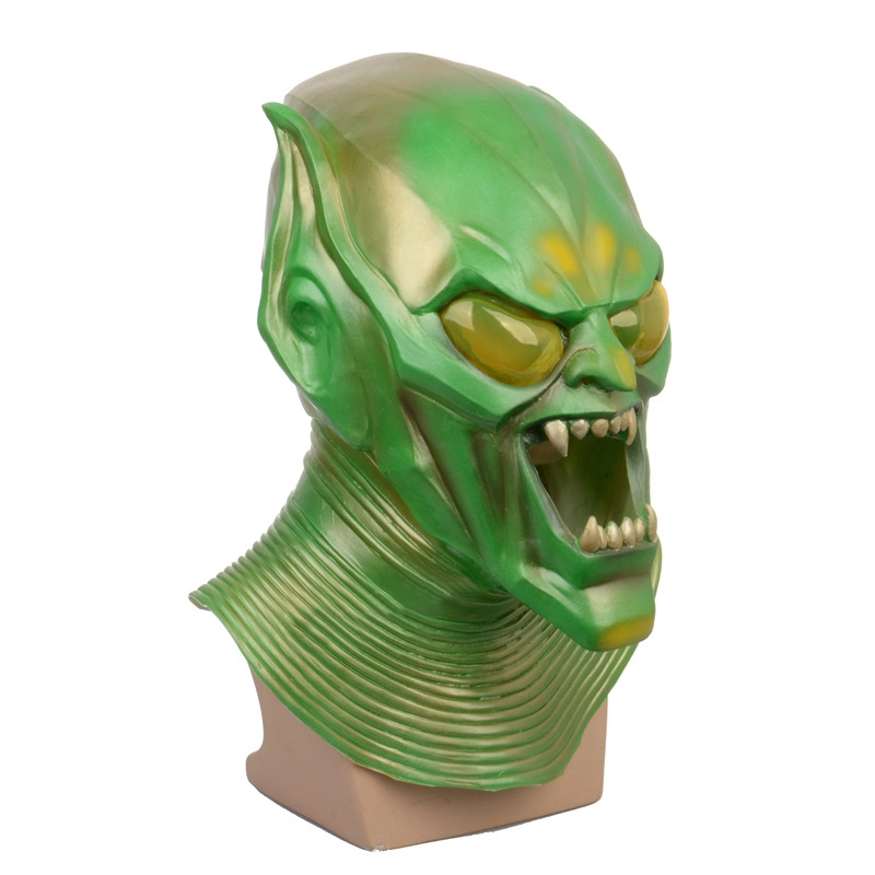 Spider-Man No Way Home Green Goblin Mask Cosplay Props