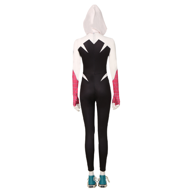 Spider-Man: Across the Spider-Verse Gwen Stacy Cosplay Costume (Without Shoes)