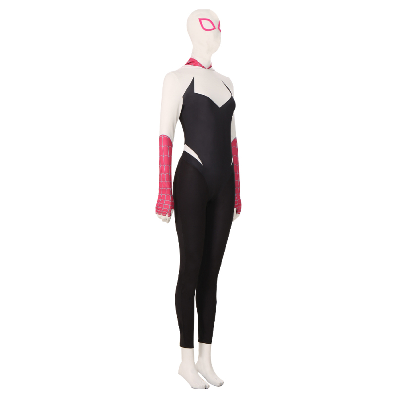 Spider-Man: Across the Spider-Verse Gwen Stacy Cosplay Costume (Without Shoes)