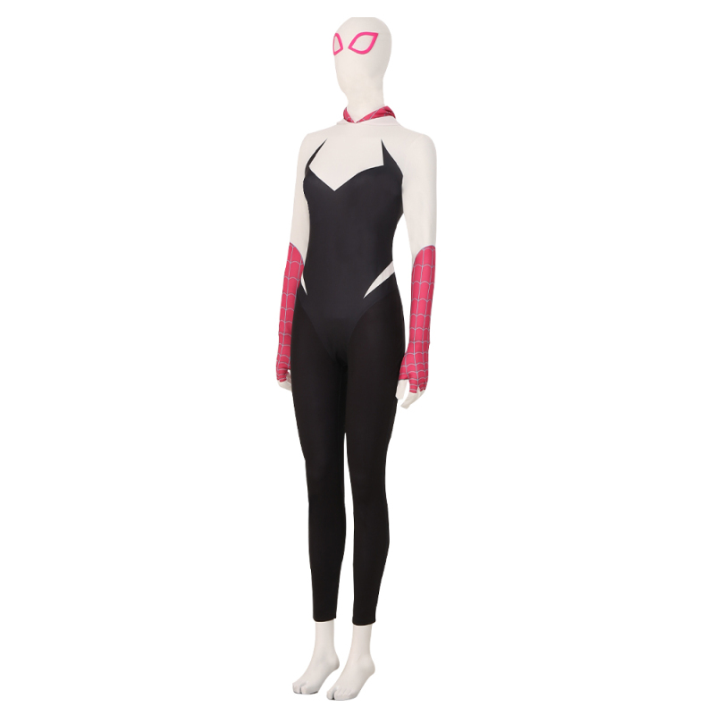 Spider-Man: Across the Spider-Verse Gwen Stacy Cosplay Costume (Without Shoes)