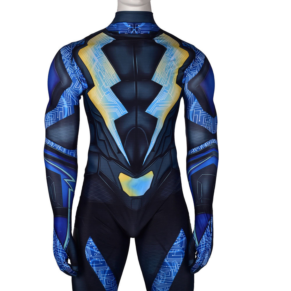 Black Lightning Jefferson Pierce Cosplay Costume Adult Kids