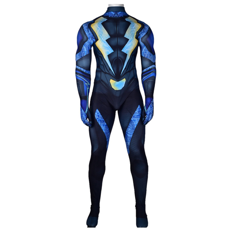 Black Lightning Jefferson Pierce Cosplay Costume Adult Kids