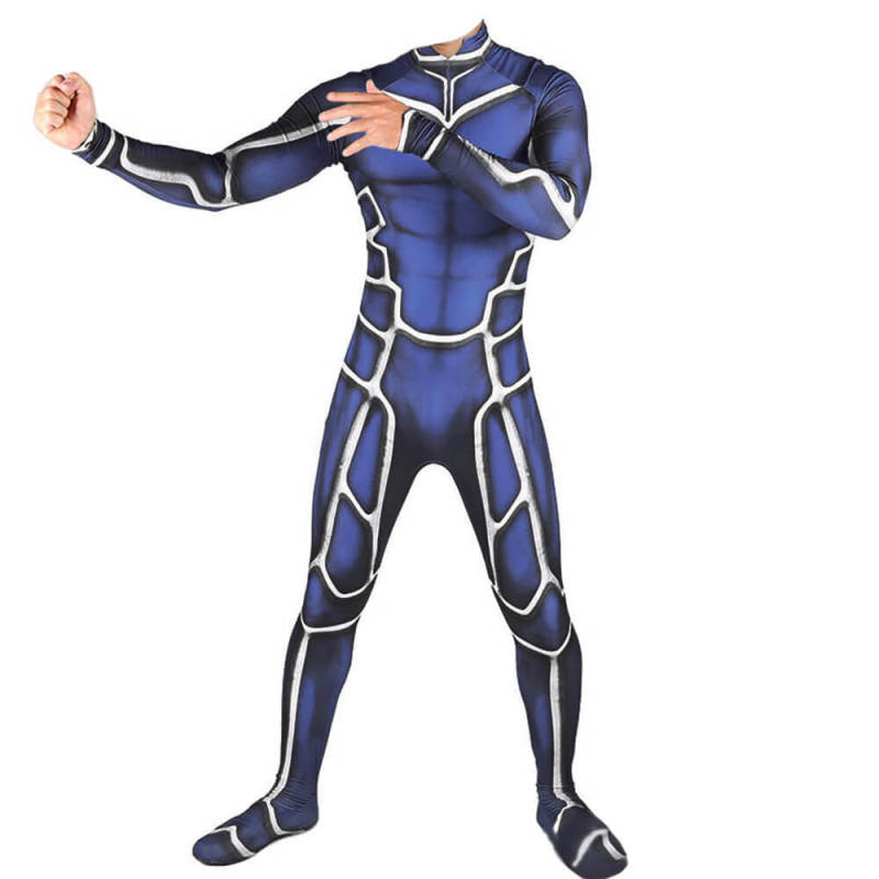 Fate Stay Night Lancer Cu Chulainn Cosplay Costume Adult Kids