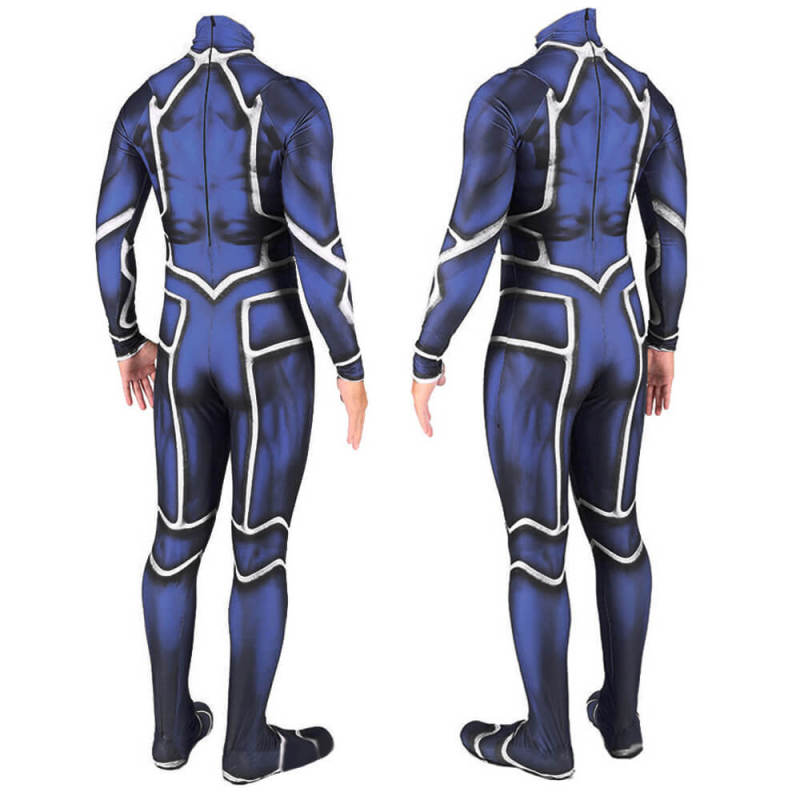 Fate Stay Night Lancer Cu Chulainn Cosplay Costume Adult Kids