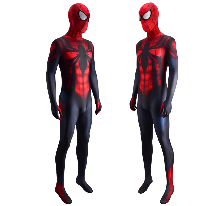 Scarlet Spider-Man Ben Reilly Cosplay Costume Adults Kids