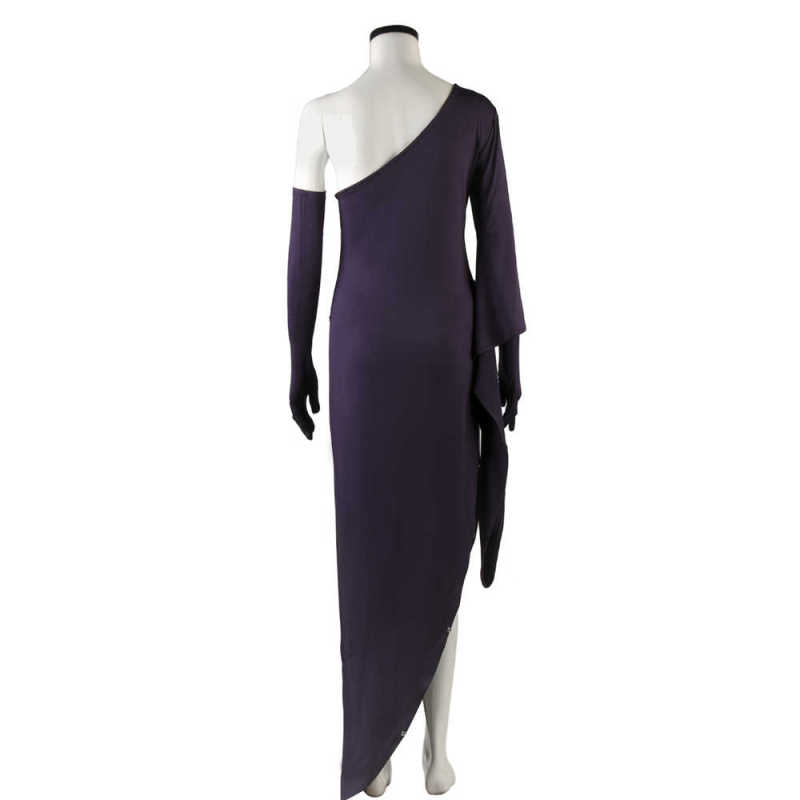 The Witches Grand High Witch Anne Hathaway Purple Dress With Snake Replica