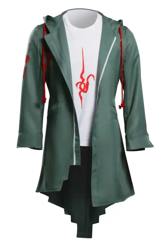 Danganronpa 2: Goodbye Despair Nagito Komaeda Cosplay Costume