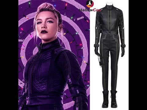 TV Hawkeye Black Widow Yelena Belova Cosplay Costume