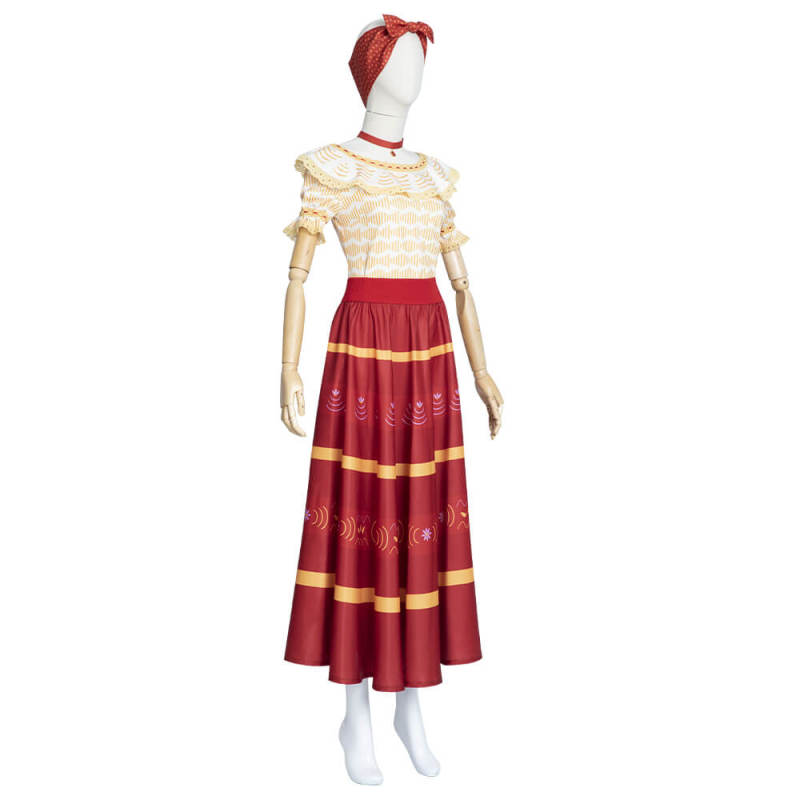 Adults Disney Encanto Dolores Madrigal Cosplay Costume