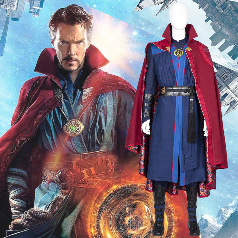 Doctor Strange in the Multiverse of Madness Stephen Strange Cosplay Costume