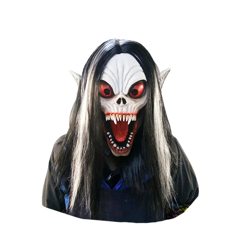 Michael Morbius the Living Vampire Cosplay Latex Mask