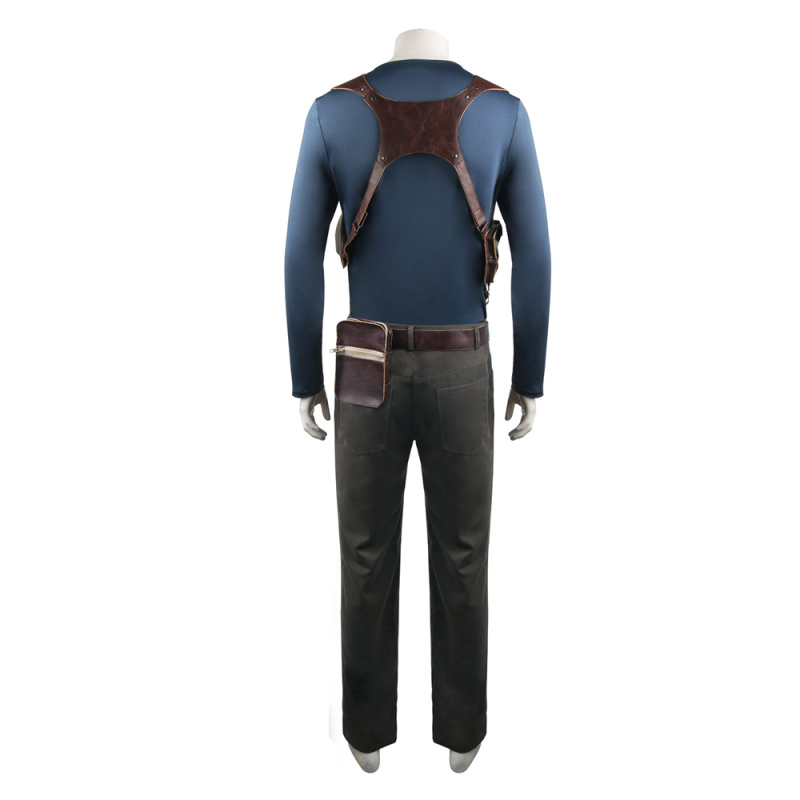 Game Uncharted Nathan Drake Cosplay Costume