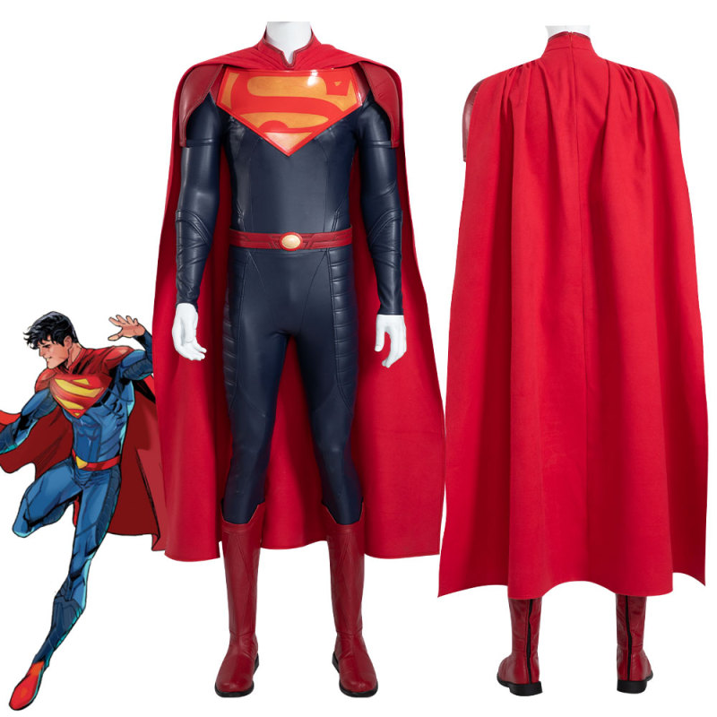 DC Comics New Superman Jon Kent Cosplay Costume