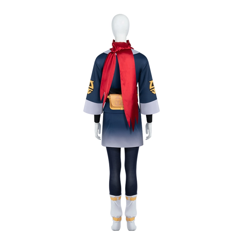 Pokemon Legends: Arceus Akari Cosplay Costume