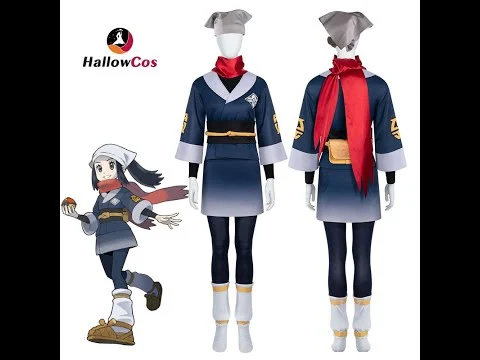 Pokemon Legends: Arceus Akari Cosplay Costume