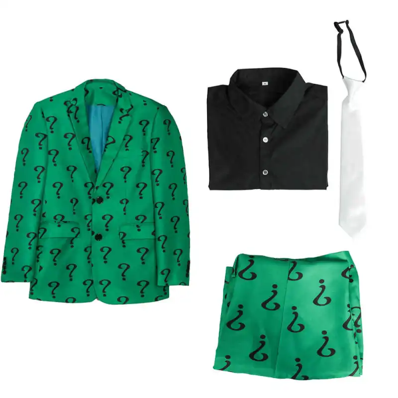 Gotham The Riddler Edward Nygma Cosplay Costume