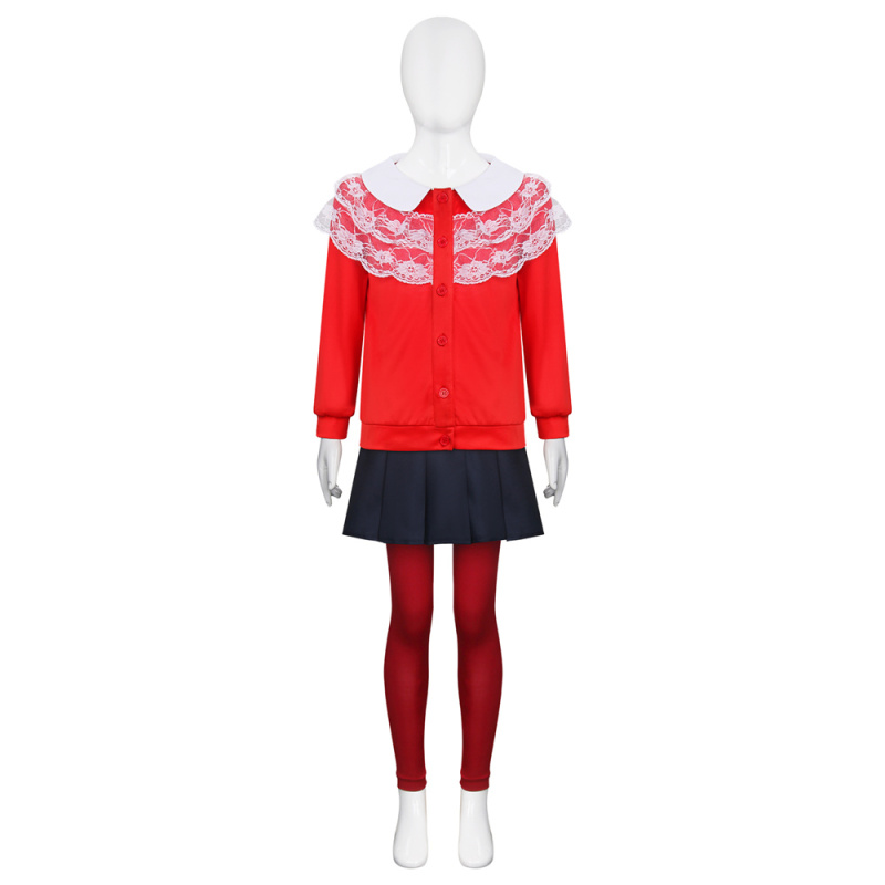 Kids Disney Turning Red Meilin Mei Lee Cosplay Costume