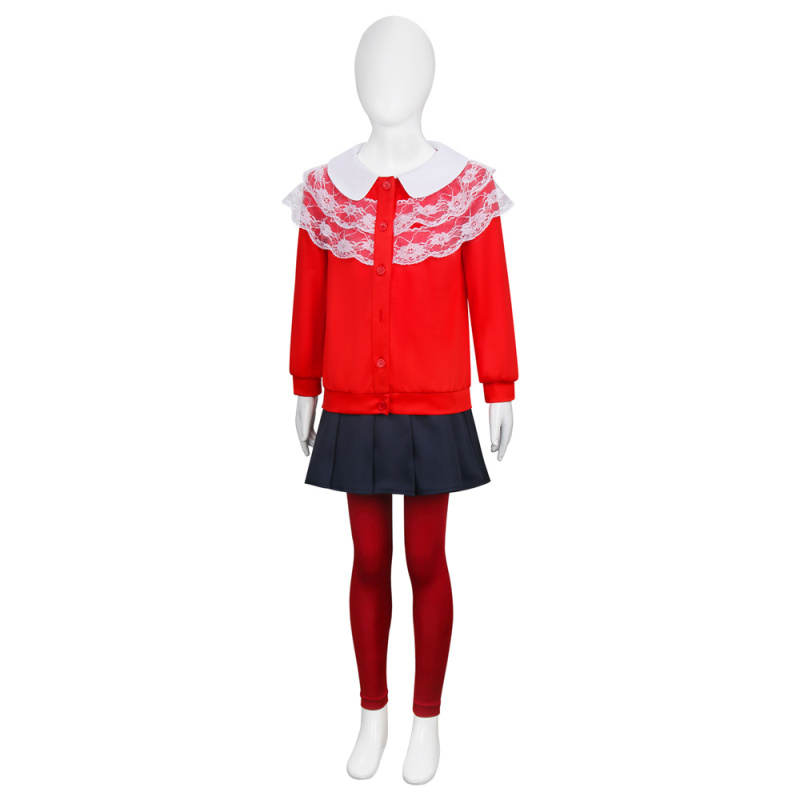 Kids Disney Turning Red Meilin Mei Lee Cosplay Costume