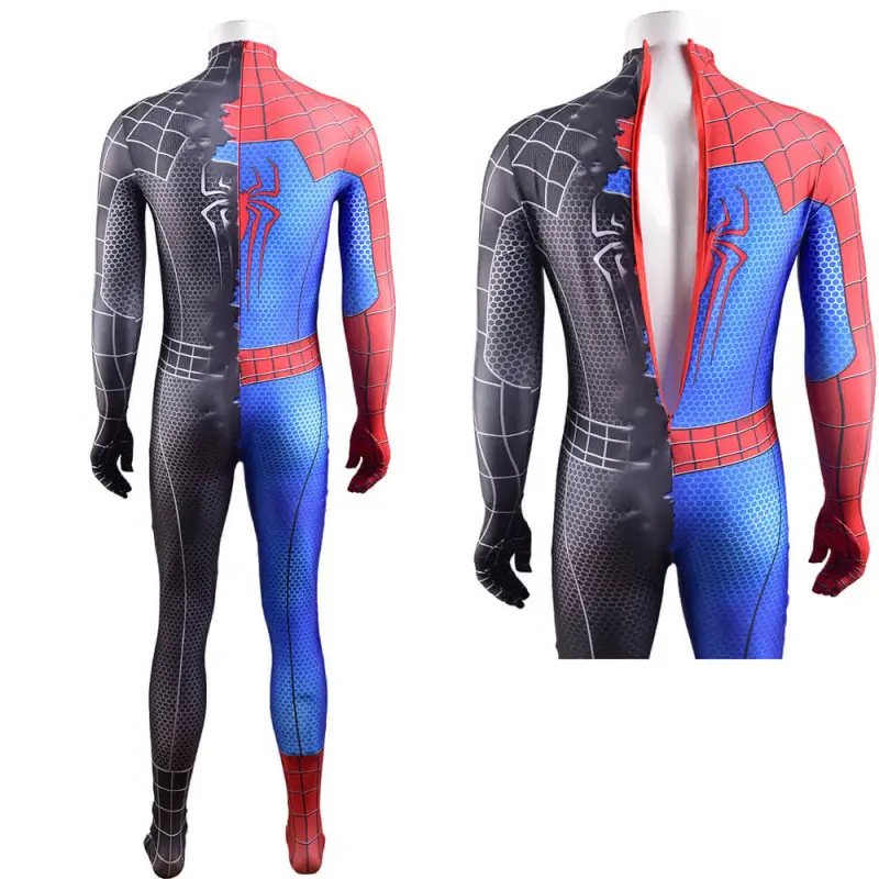 Sam Raimi Spider-Man Red and Black Cosplay Costume Adults Kids