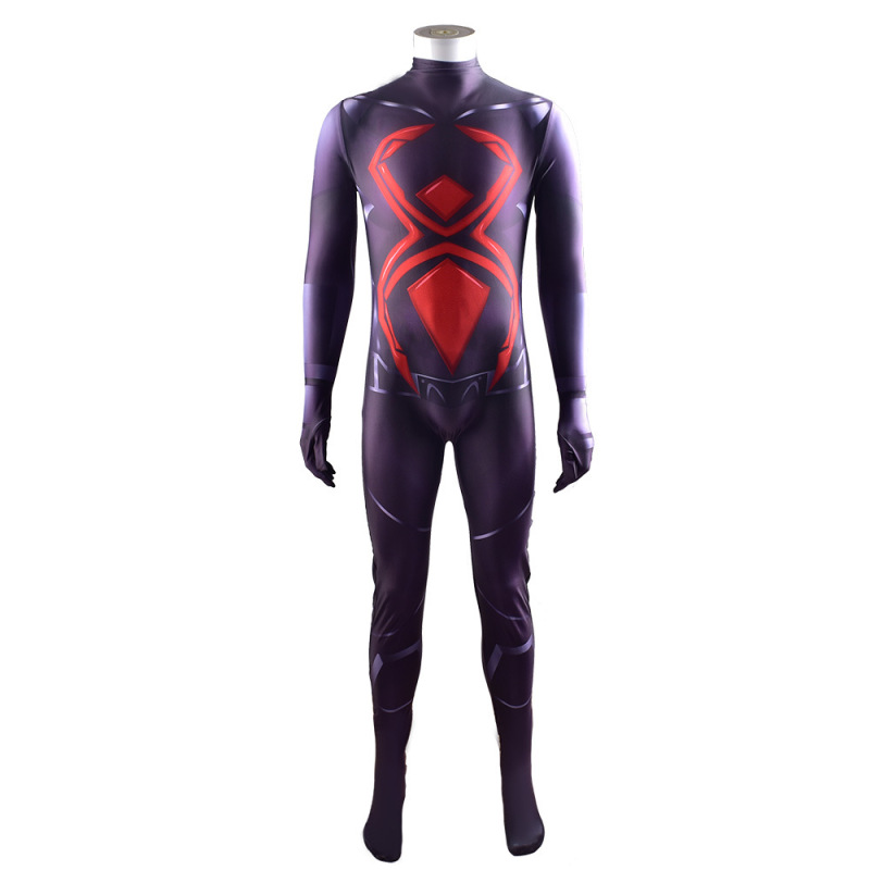 PS4 Marvel's Spider-Man Dark Suit Cosplay Costume Adults Kids