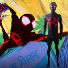 Spider-Man: Across the Spider-Verse Miles Morales Body Suit Adults Kids