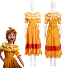 (Available after Halloween)  Adults Disney Encanto Pepa Madrigal Cosplay Costume
