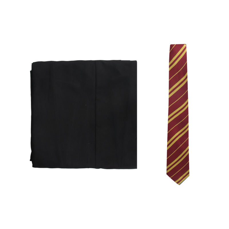 Harry Potter Hogwarts Gryffindor Hufflepuff Ravenclaw Slytherin Robe with Tie (without shirt)