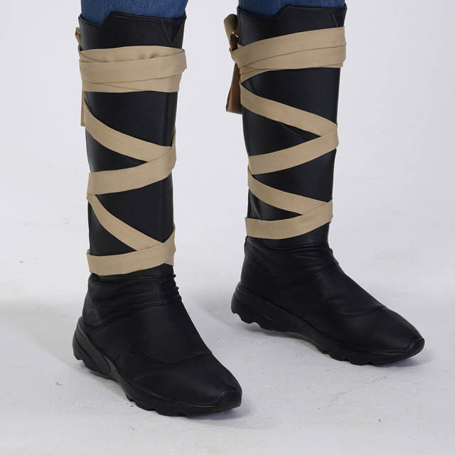 Thor 4: Love and Thunder Thor Odinson Cosplay Boots with Bandages