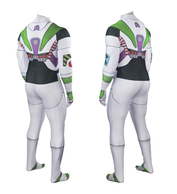 Toy Story Buzz Lightyear Cosplay Costume Adults Kids