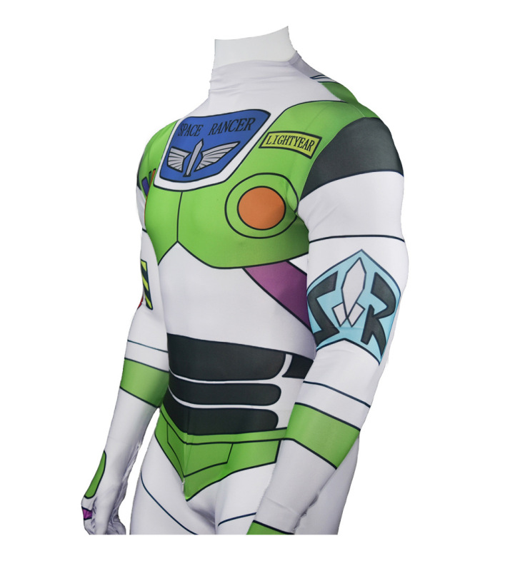 Toy Story Buzz Lightyear Cosplay Costume Adults Kids