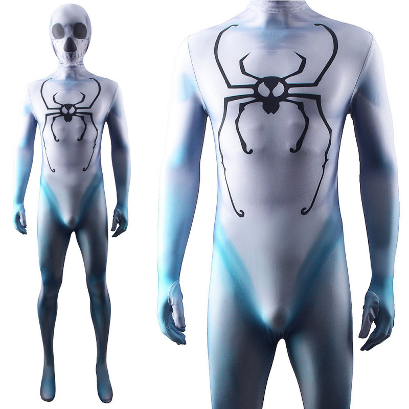 Spirit Spider Suit Cosplay Costume Adults Kids with Removable Mask-Marvel's Spider-Man