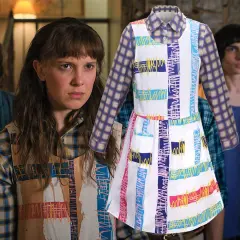 Eleven Dress with Shirt Stranger Things Season 4 Adults Kids