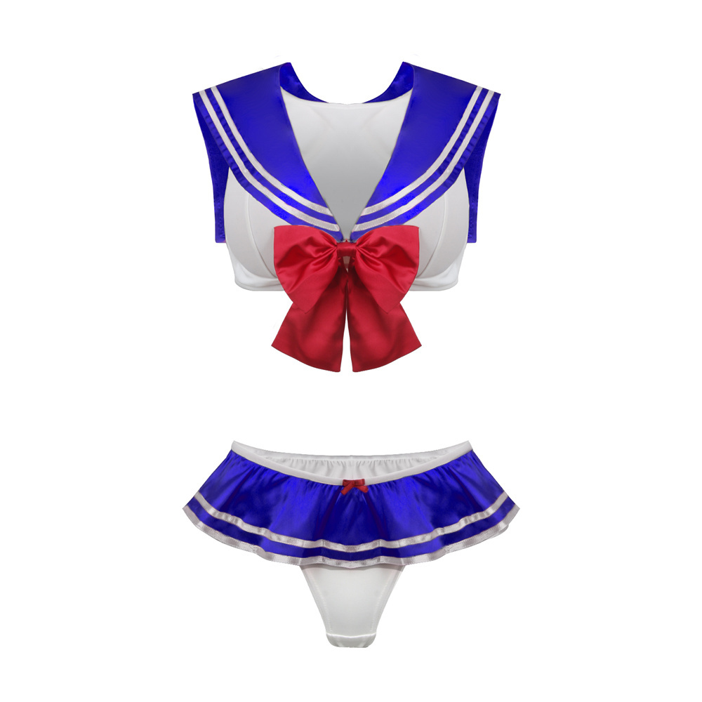 Sailor Moon Bikini Swimwear Cosplay Costume