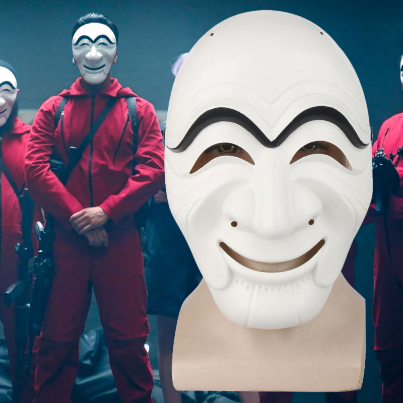 Money Heist: Korea Joint Economic Area Cosplay Mask