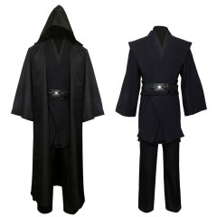 Star Wars Obi Wan Kenobi Black Cosplay Costume (Ready to Ship)